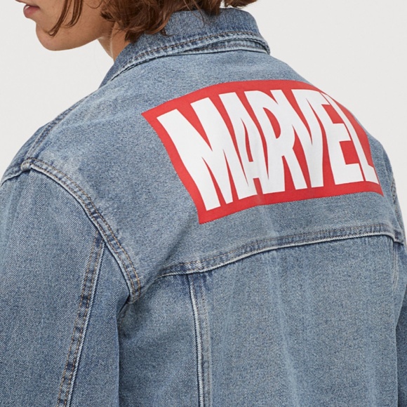 Coats | Marvel Denim Jacket | Poshmark